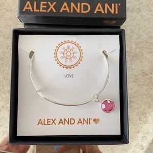 ALEX AND ANI | LOVE Crystal Bracelet ❤️